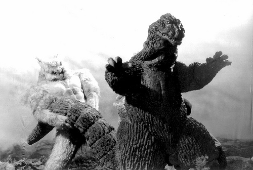 godzilla and yeti